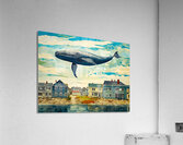 Whale Breach  31  Impression acrylique