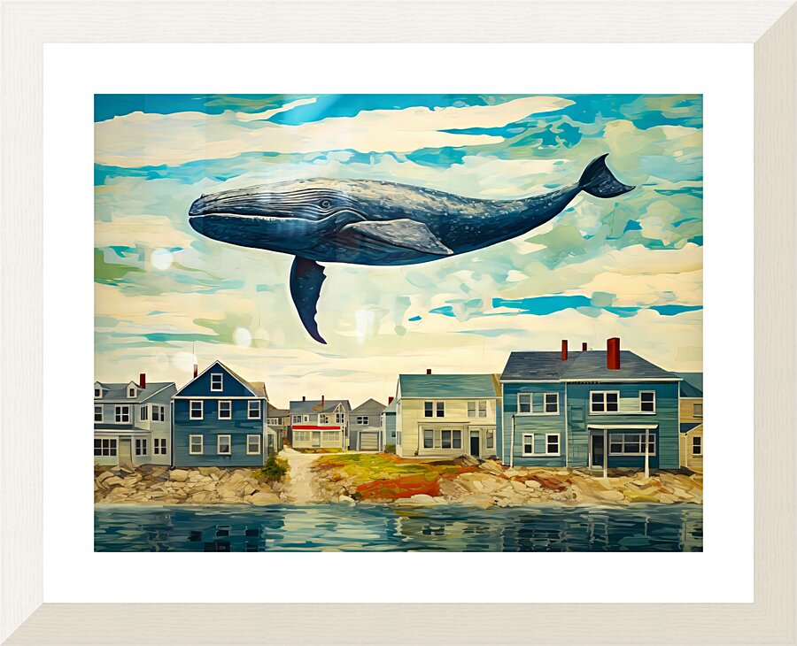 Whale Breach  31  Framed Print Print