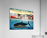 Whale Breach  3  Acrylic Print