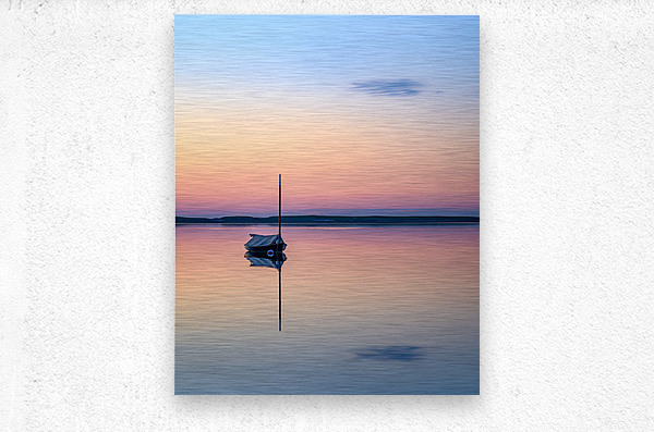 Over and Under   Metal print