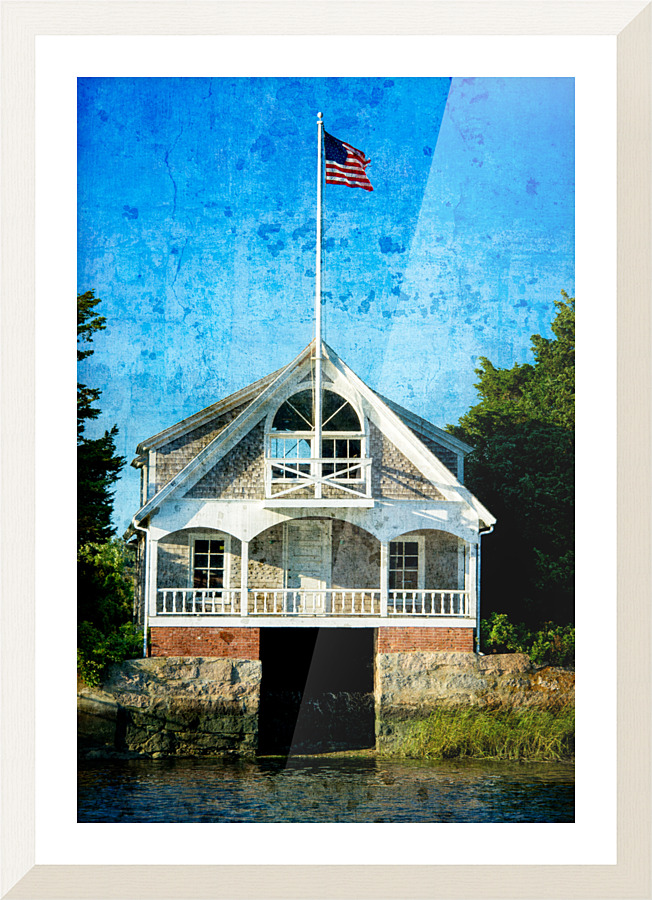 The  Boathouse  Frame print