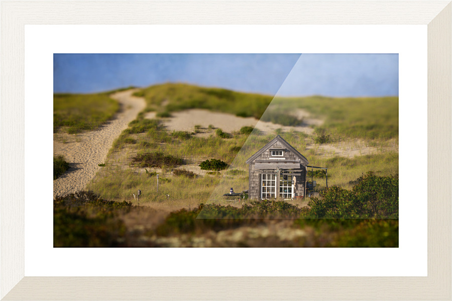 Summer Shack -  Provincelands Picture Frame print