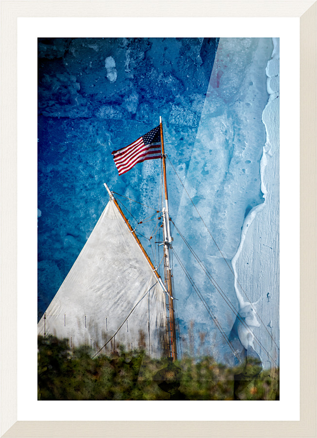 Land Yacht  Nantucket  Framed Print Print