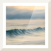 Sky Meet Sea                                       square Picture Frame print