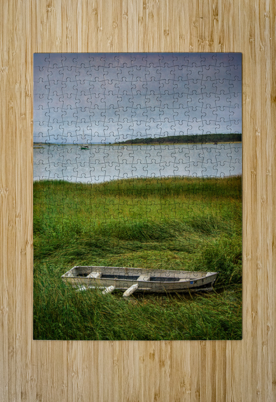 Grass Flats Drift  HD Metal print with Floating Frame on Back