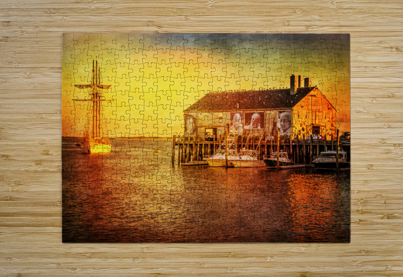 They Face The Sea   HD Metal print with Floating Frame on Back