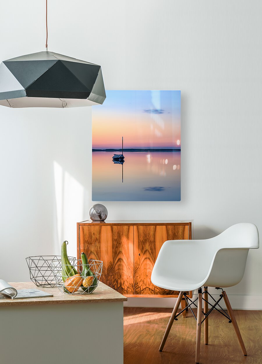 Over and Under   HD Metal print with Floating Frame on Back