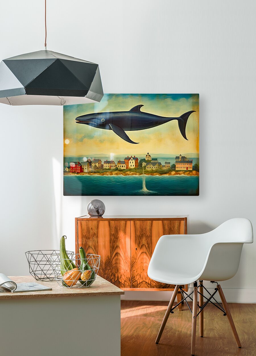 Flying High  HD Metal print with Floating Frame on Back