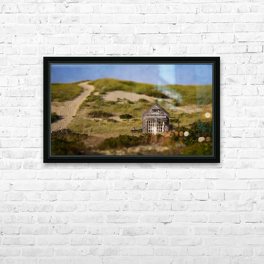 Summer Shack -  Provincelands HD Sublimation Metal print with Decorating Float Frame (BOX)