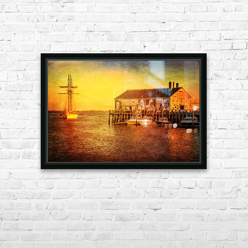 They Face The Sea  HD Sublimation Metal print with Decorating Float Frame (BOX)
