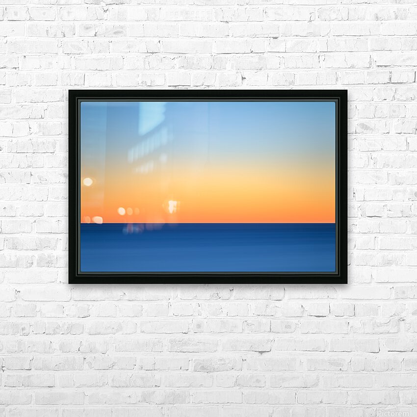 Natures Hues HD Sublimation Metal print with Decorating Float Frame (BOX)