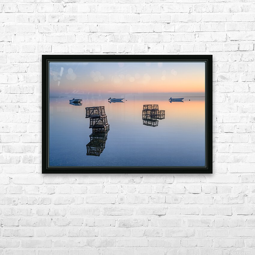 All in a Row  HD Sublimation Metal print with Decorating Float Frame (BOX)
